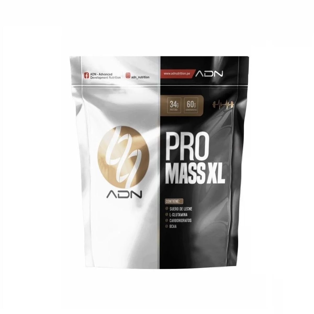 ADN - Proteína ADN Nutrition Pro Mass XL 3Kg Vainilla