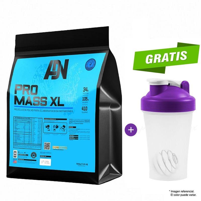 ADN - PROTEÍNA PRO MASS XL 3KG CHOCOLATE MÁS SHAKER