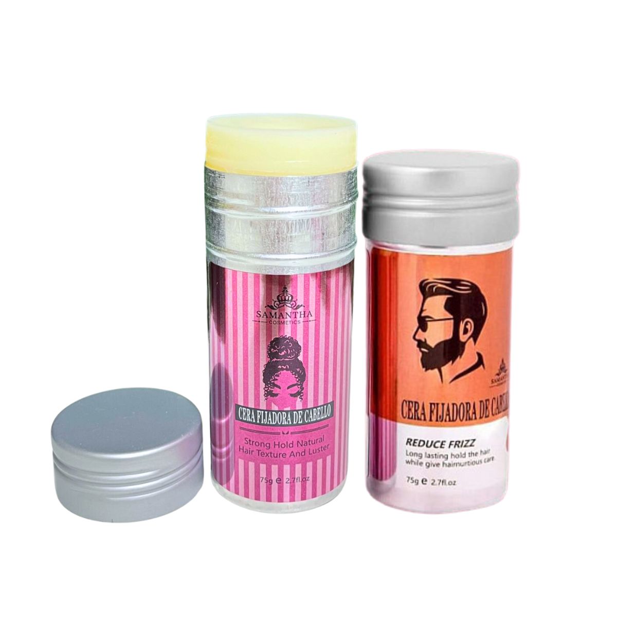 GENERICO - Barra de cera para el cabello barra de cera para cabello Control Frizz