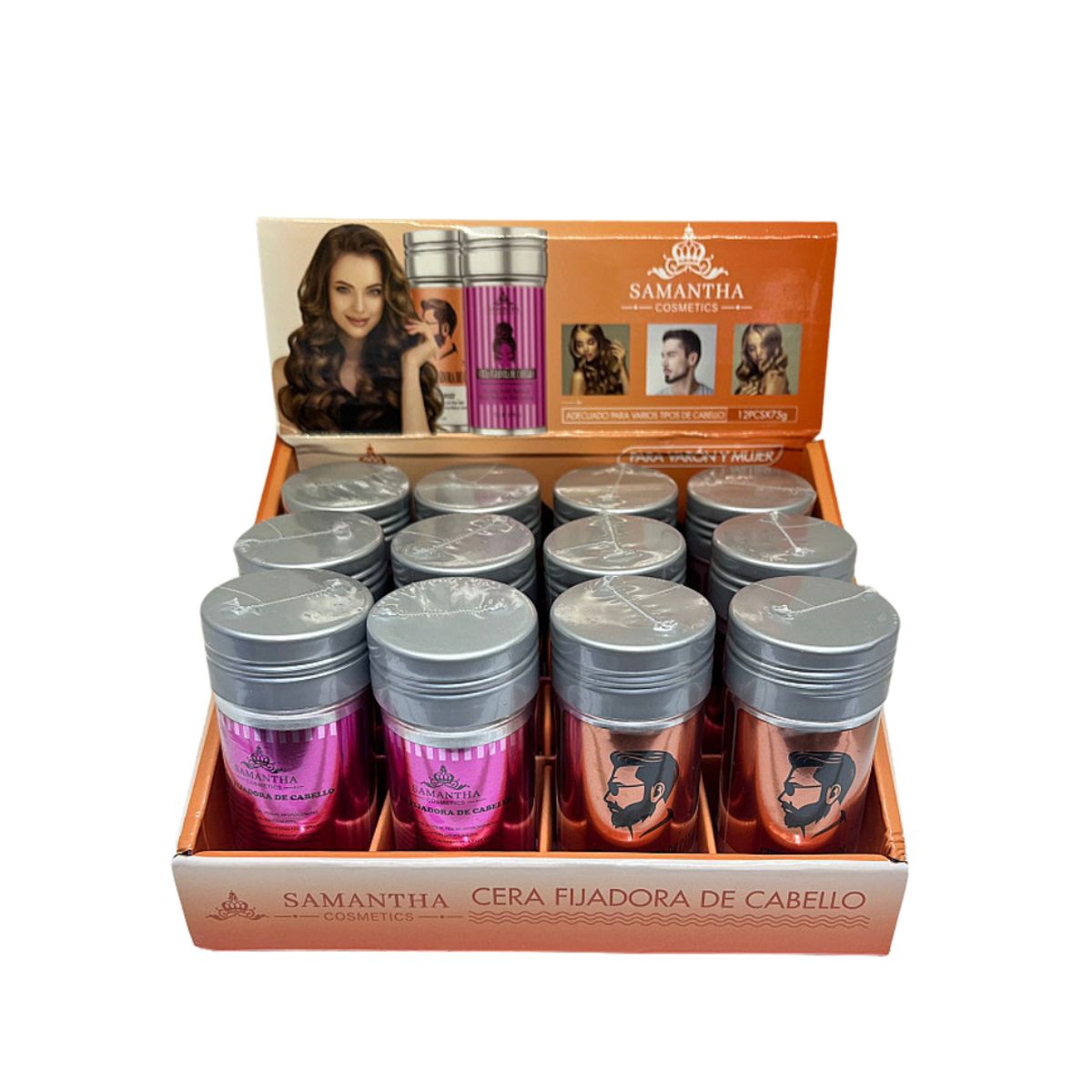 GENERICO - Barra de cera para el cabello barra de cera para cabello Control Frizz