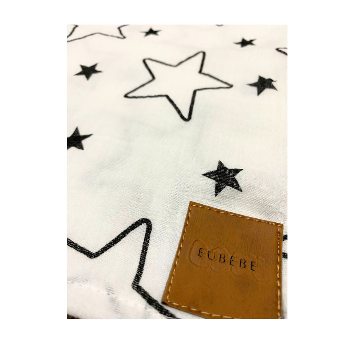 EUBEBE - Manta Muselina para bebé Eubebe modelo estrella