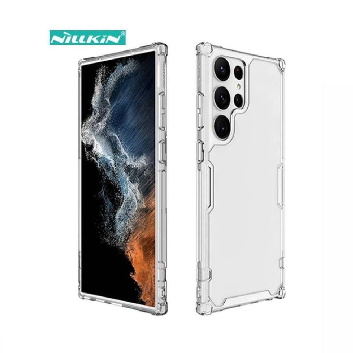 NILLKIN - Case Nillkin TPU para Samsung S23 ultra - Transparente