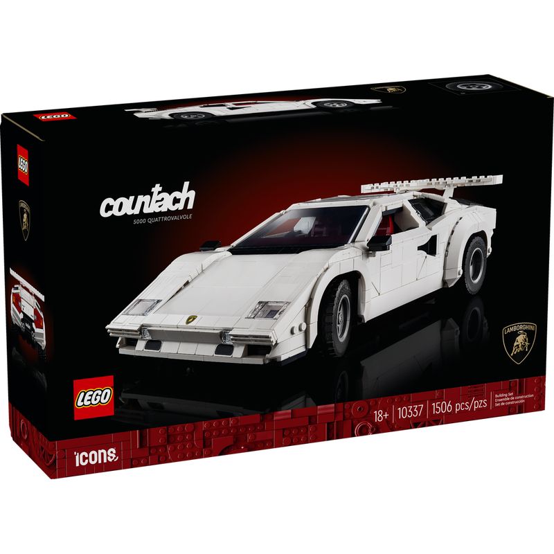 LEGO - Carro LEGO 10337 Lamborghini Countach 5000 Quattrovalvole