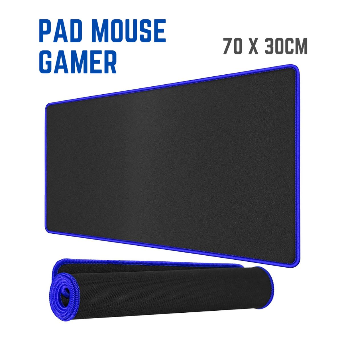 GENERICO - Mouse Pad Impermiable Gamer 70 X 30cm Antideslizante