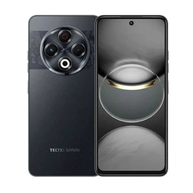 TECNO MOBILE - TECNO SPARK 30 256+8GB LIBRE NUEVO  NEGRO