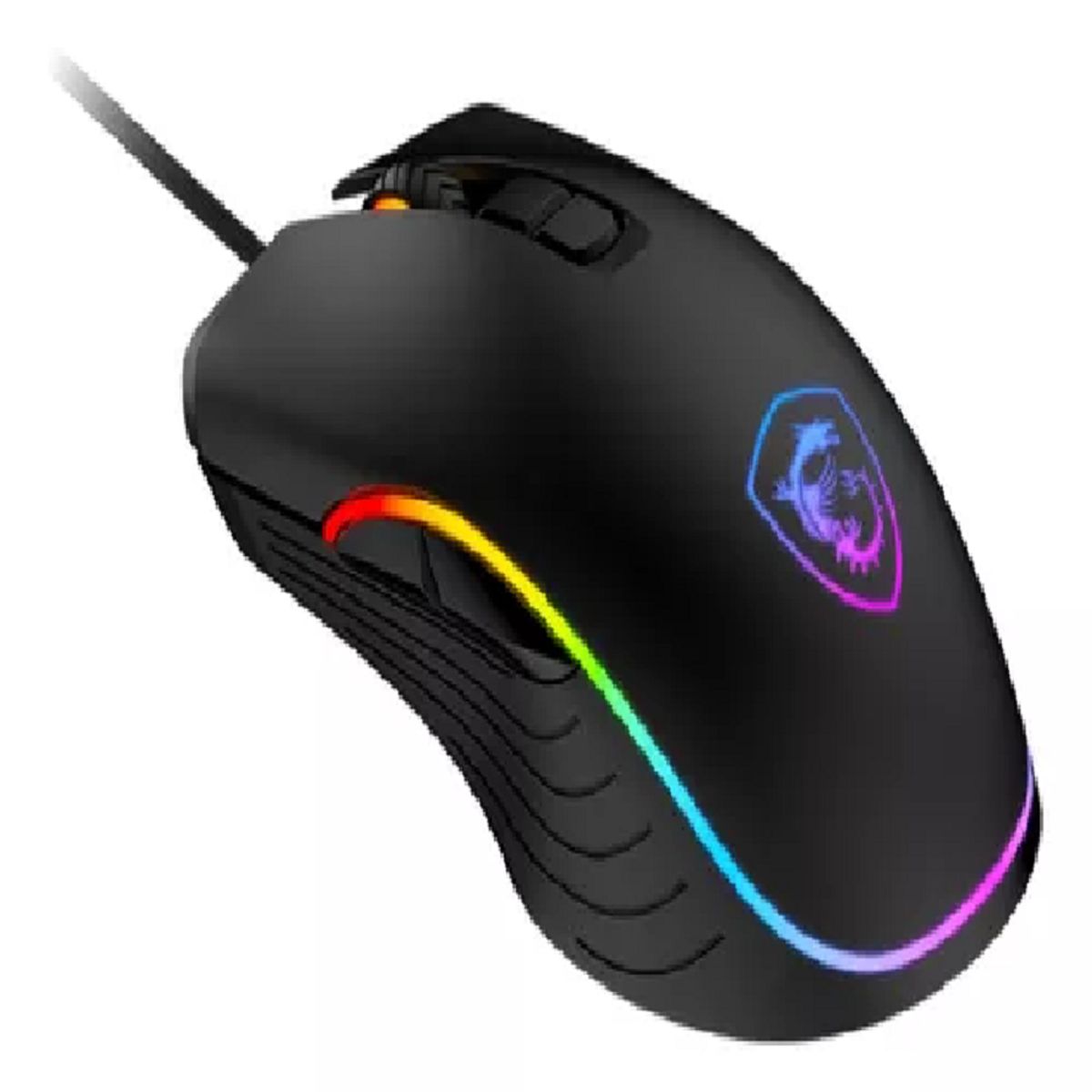 MSI - Mouse Gamer MSI FORGE GM300, Black, Led RGB - 5 Botones
