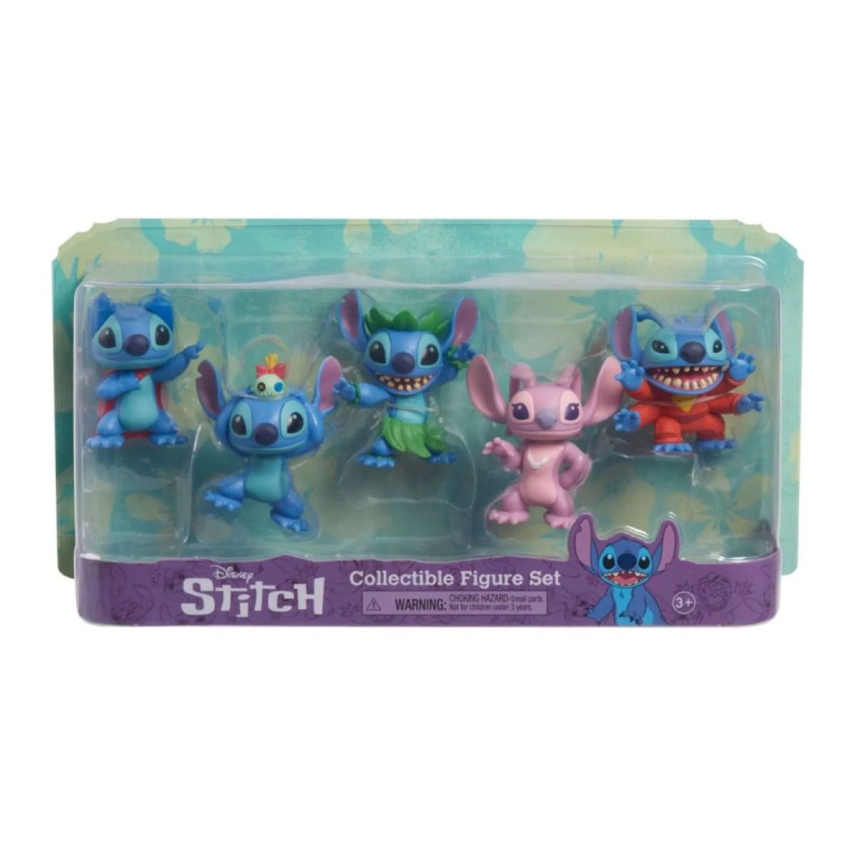 LILO & STITCH - Figuras coleccionables de Lilo y Stitch 5 piezas