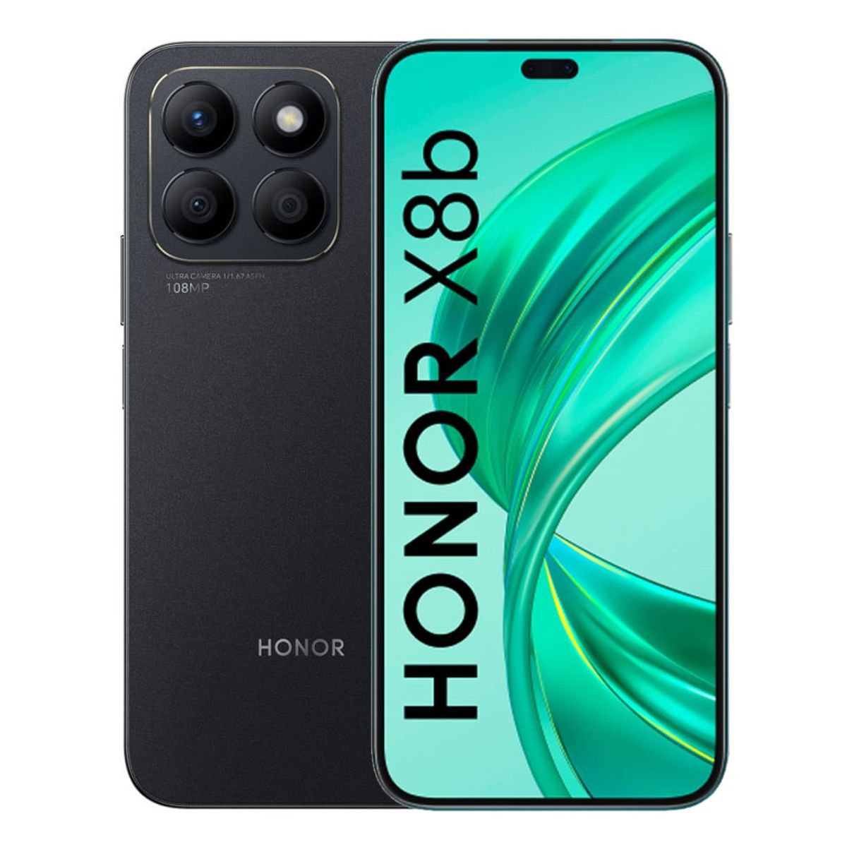 HONOR - Honor X8b 256GB+8GB Libre Nuevo -Midnight Black.