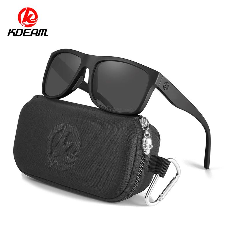 GENERICO - Lentes de sol Polarizados uv400 Negro + Estuche