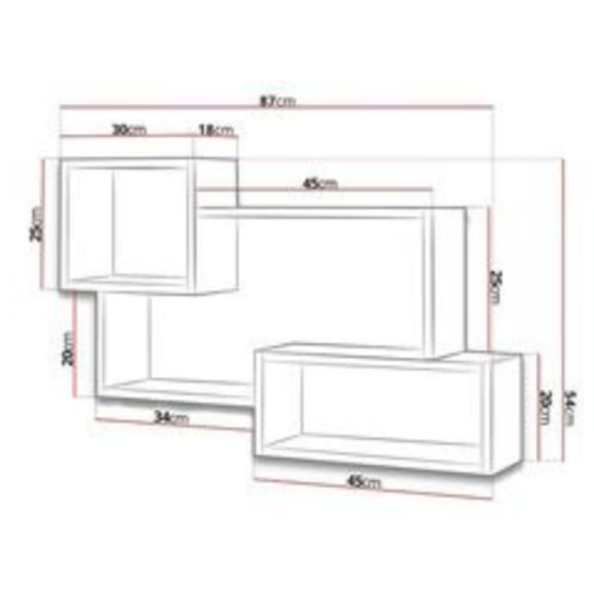 GENERICO - CUBOS DECORATIVOS ARTEMELI