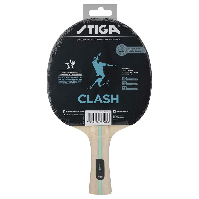 STIGA - Raqueta de Ping Pong Stiga Clash