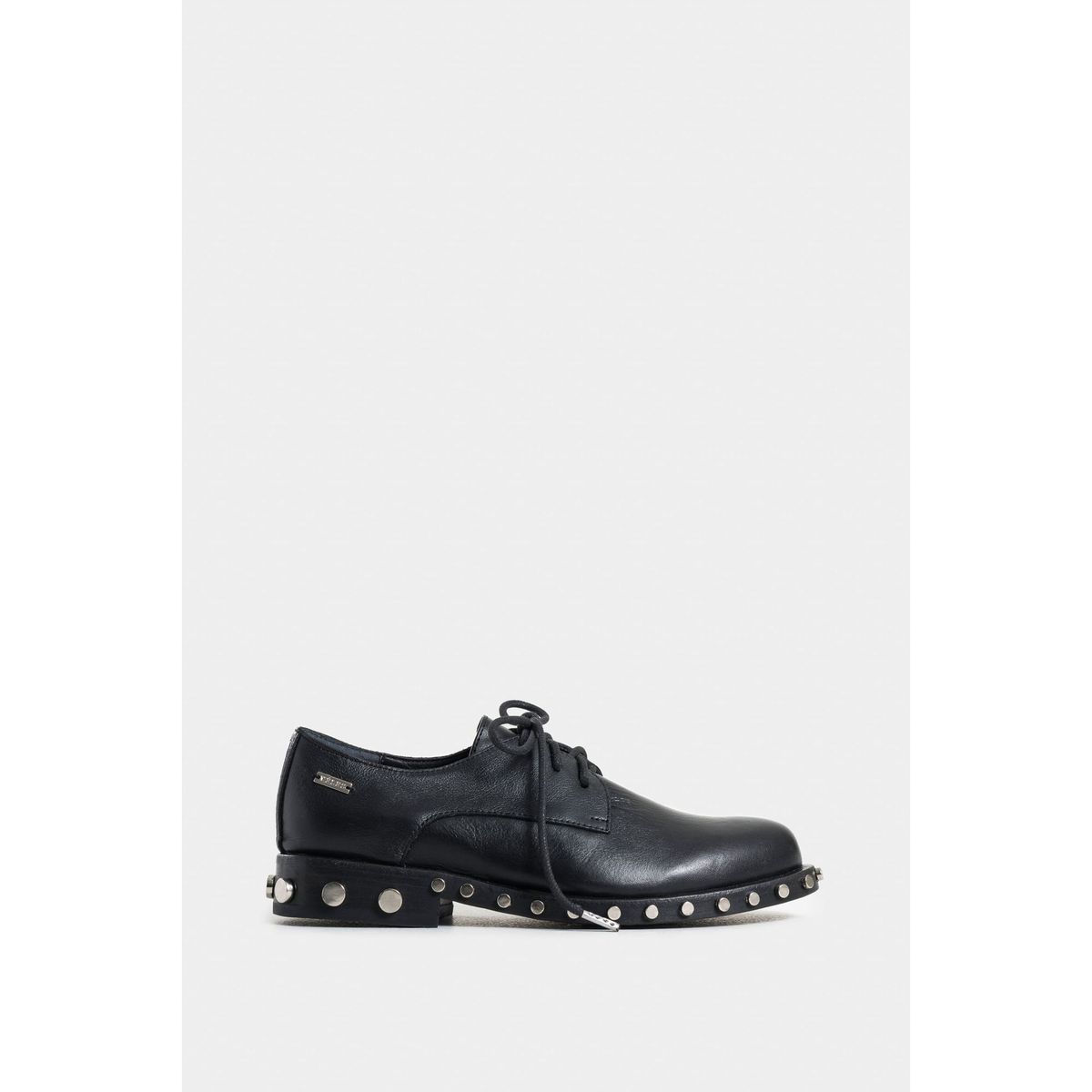 VELEZ - Vélez Zapato De Cordón Oxford Cuero Folia Para Mujer Negro