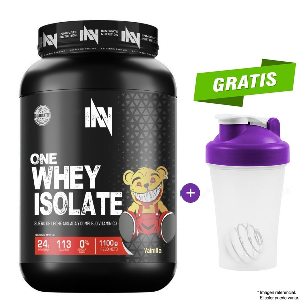 INN INNOVATE NUTRITION - Proteína Innovate Nutrition One Whey Isolate 1.1 Kg Chocolate