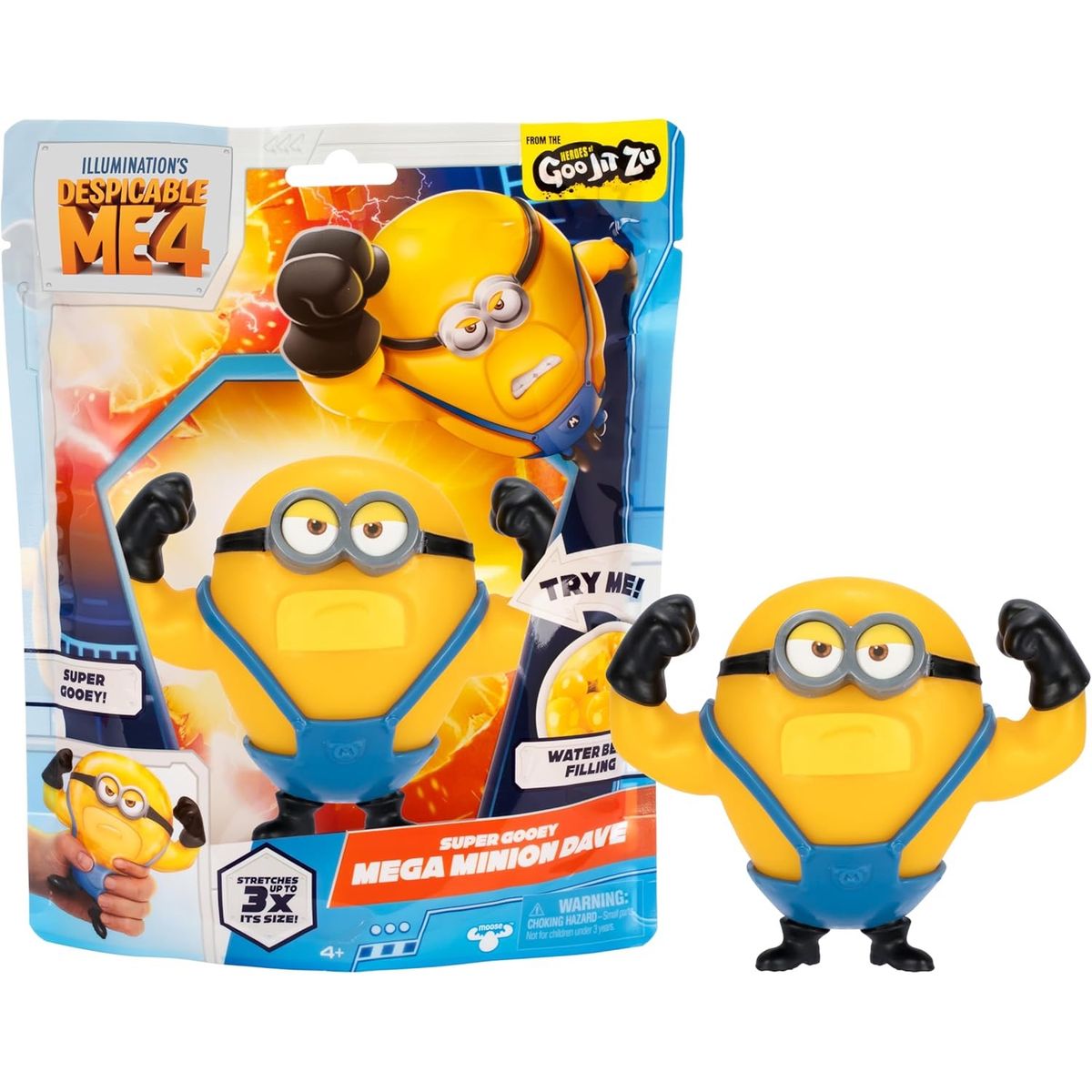 MINIONS - Super Squishy Mega Dave Mi Villano Favorito Mega Minions