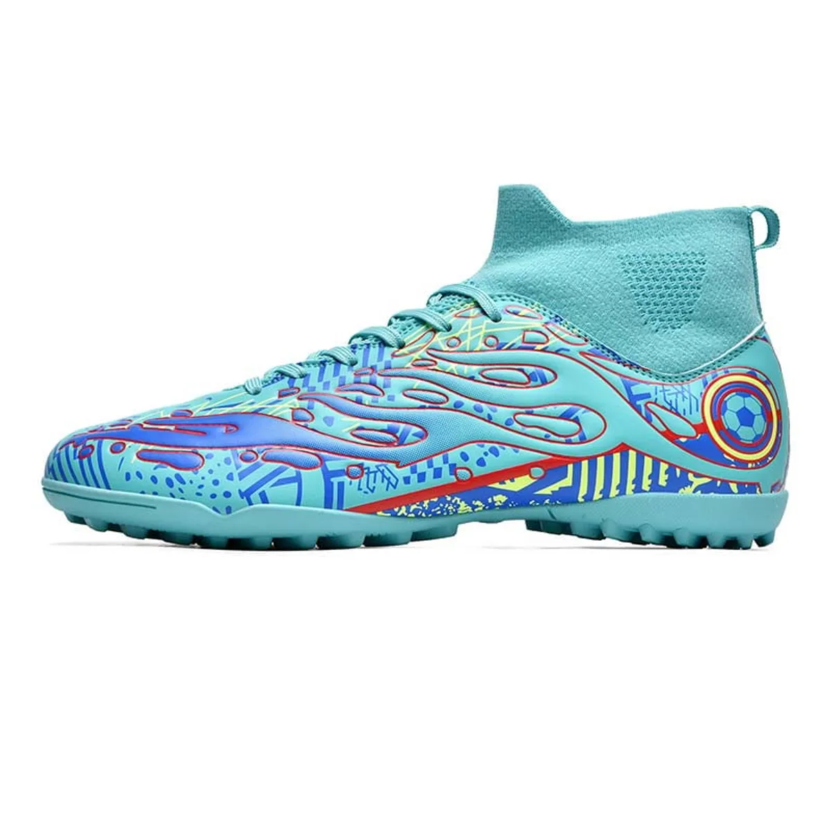 SHANDIAN - Zapatillas de Fútbol Hombre TF zapatos hombre Azul