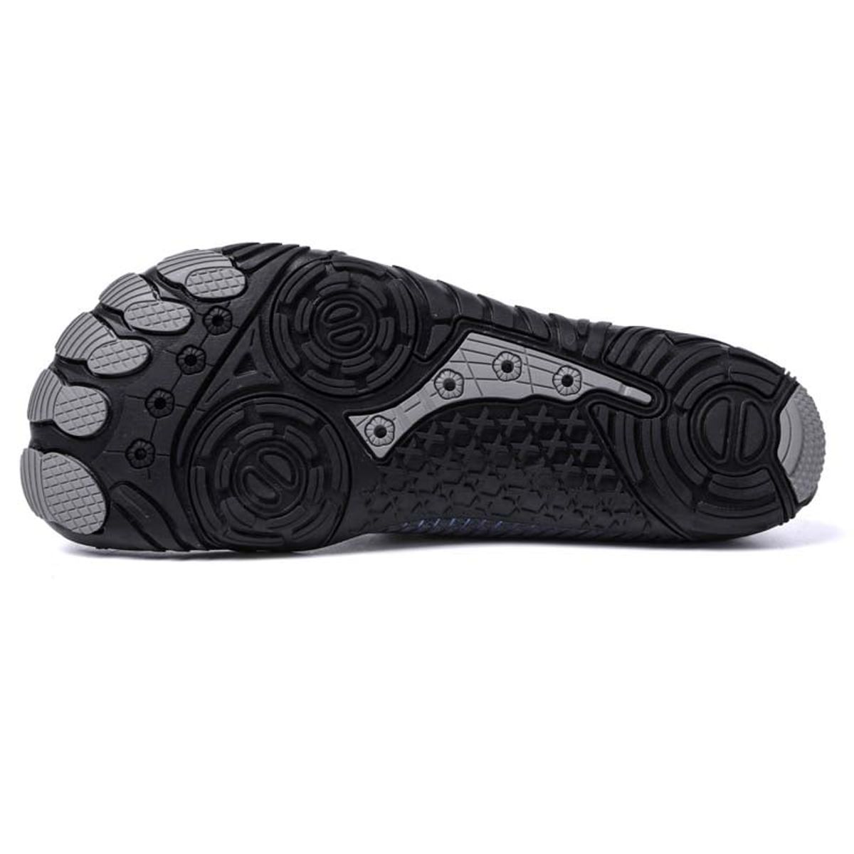 SHANDIAN - Zapatillas Agua Outdoor Hombre Secado Rapido Negro