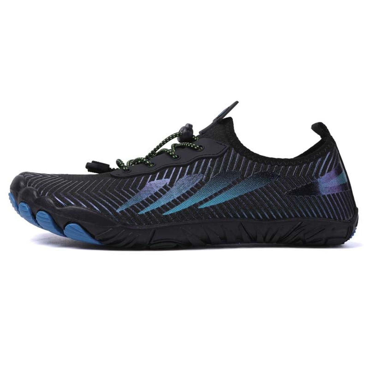 SHANDIAN - Zapatillas Agua Outdoor Hombre Secado Rapido Negro