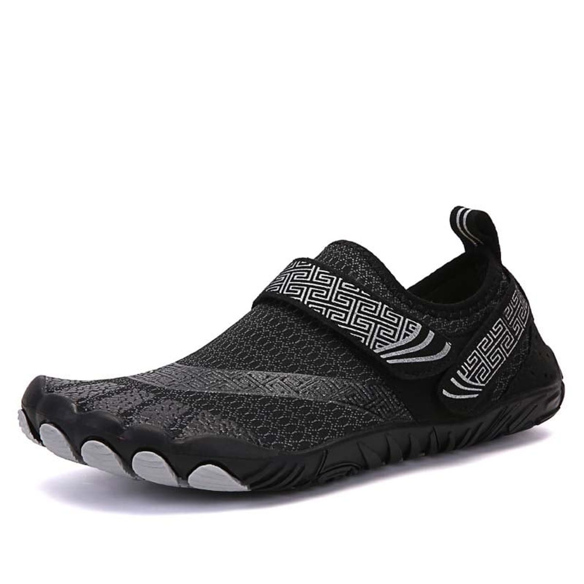 SHANDIAN - Zapatillas Agua Outdoor Hombre Secado Rapido Negro