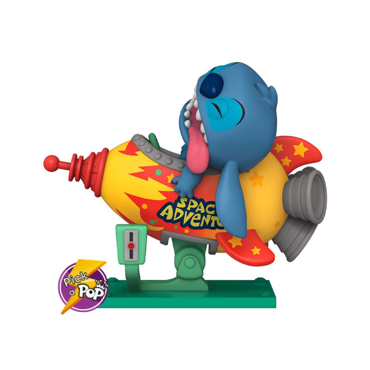 FUNKO - STITCH IN ROCKET FUNKO POP RIDE 102
