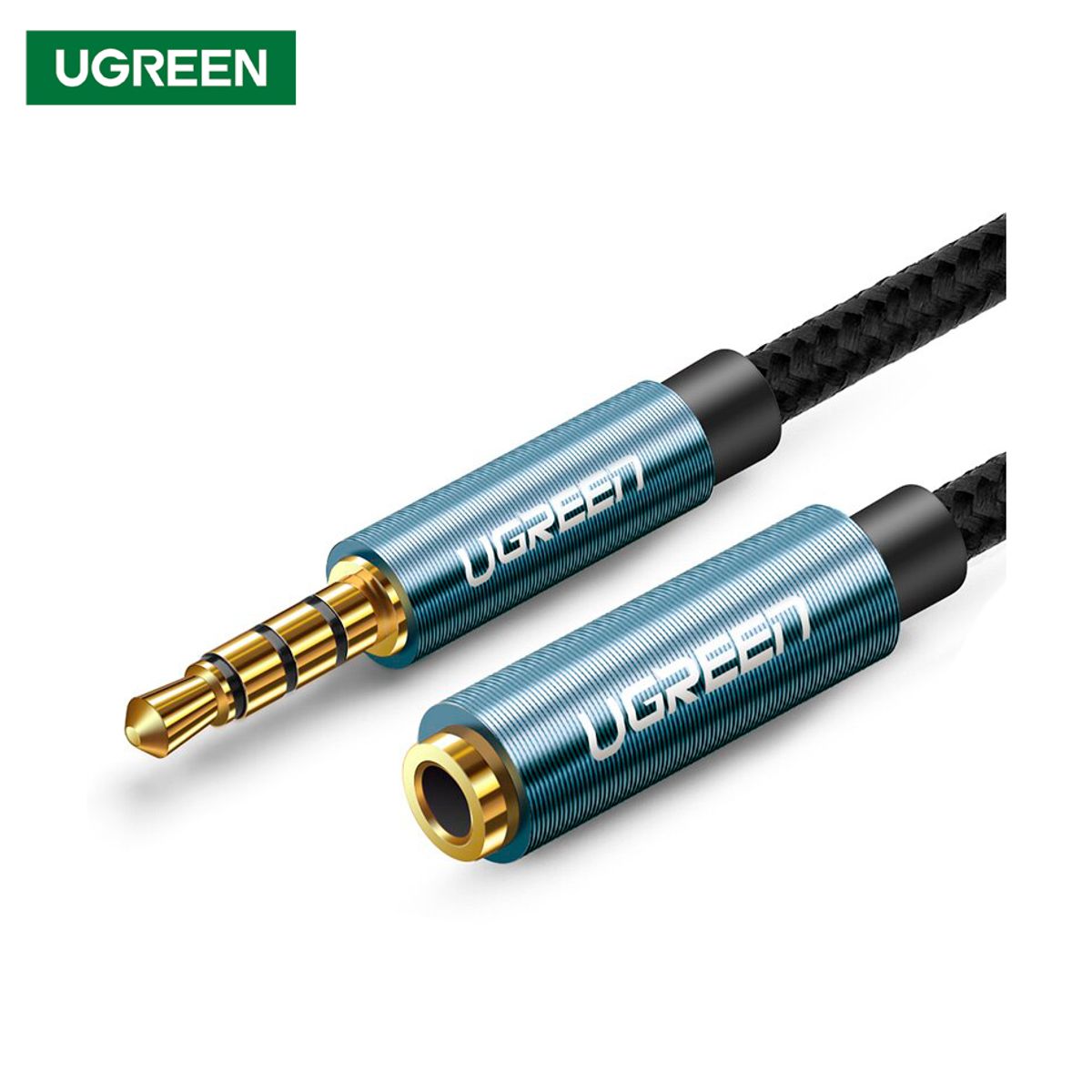 UGREEN - Cable de audio auxiliar Ugreen Jack 35mm soport Micro - 150mm