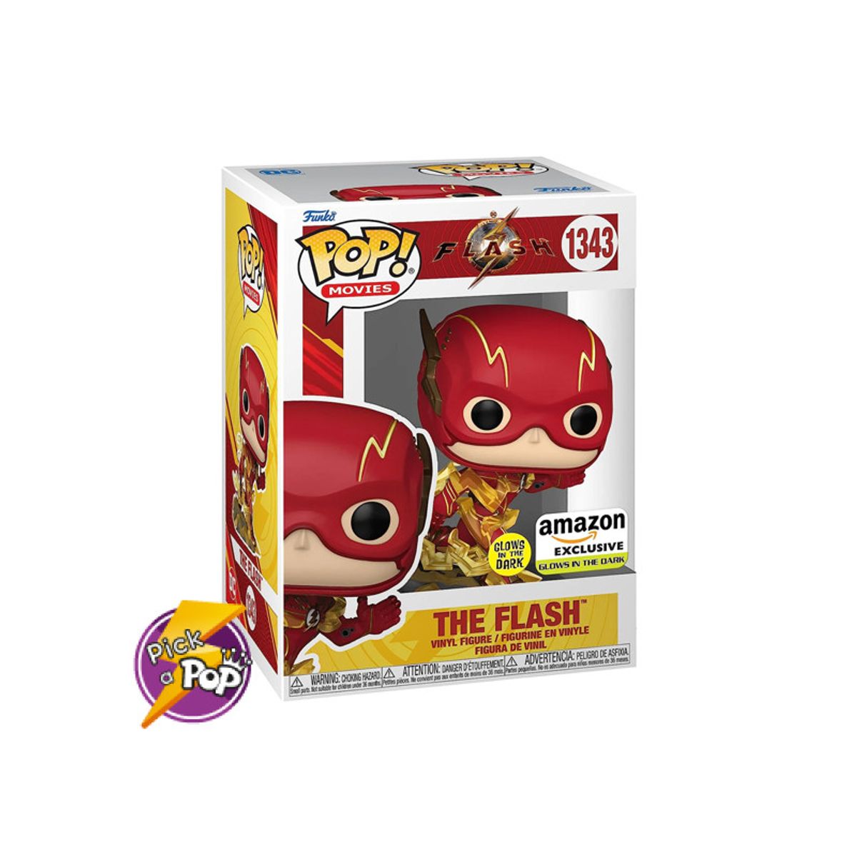 FUNKO - THE FLASH RUNNING GLOW IN THE DARK