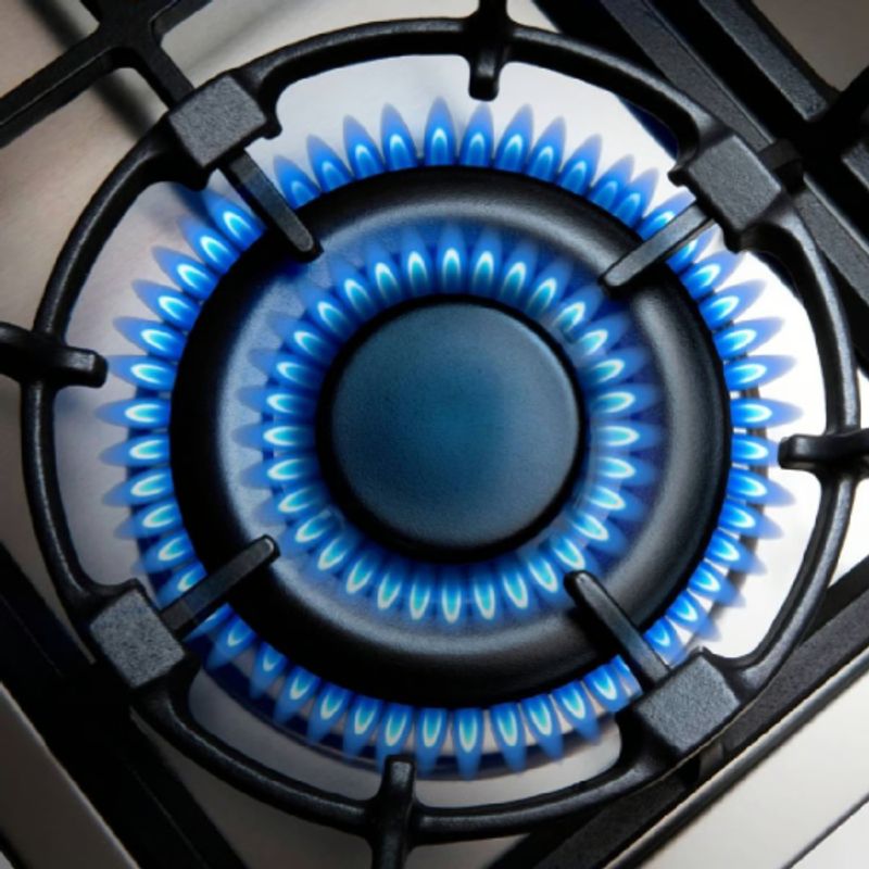 SOLE - ENCIMERA A GAS ACERO INOX. 58CM 4 QUEMADORES SOLE A