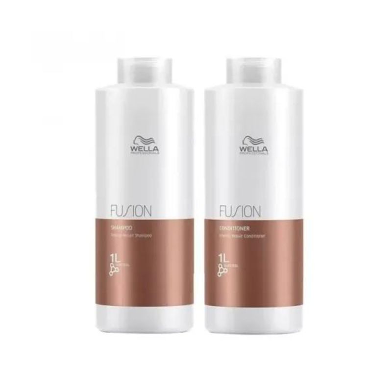 WELLA - WELLA FUSION  Dúo Reparación Shampoo y Acondicionador 1L
