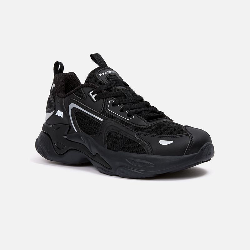 NEW ATHLETIC - Zapatillas New Athletic Lifestyle Flygok72 Negro Con Gris Mujer