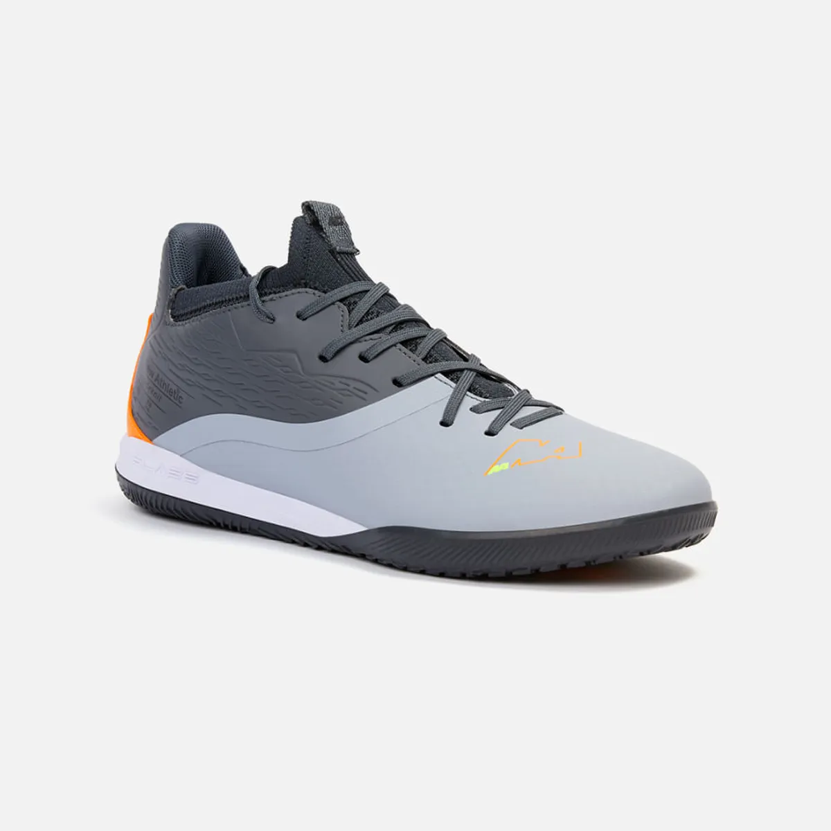NEW ATHLETIC - Zapatillas New Athletic Football Spideknit52 Gris Con Naranja Juvenil