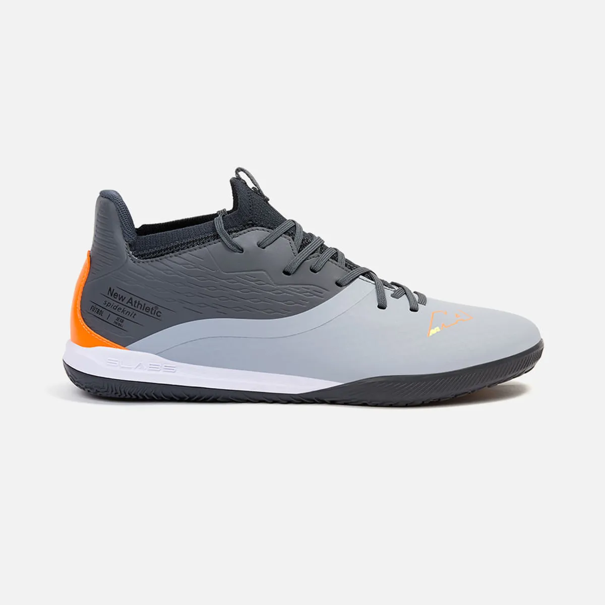 NEW ATHLETIC - Zapatillas New Athletic Football Spideknit52 Gris Con Naranja Juvenil