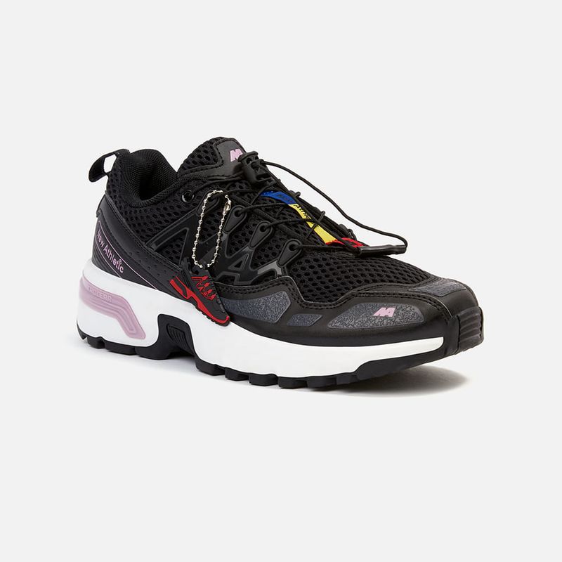 NEW ATHLETIC - Zapatillas New Athletic Outdoor Trocerr25 Negro Con Uva Mujer