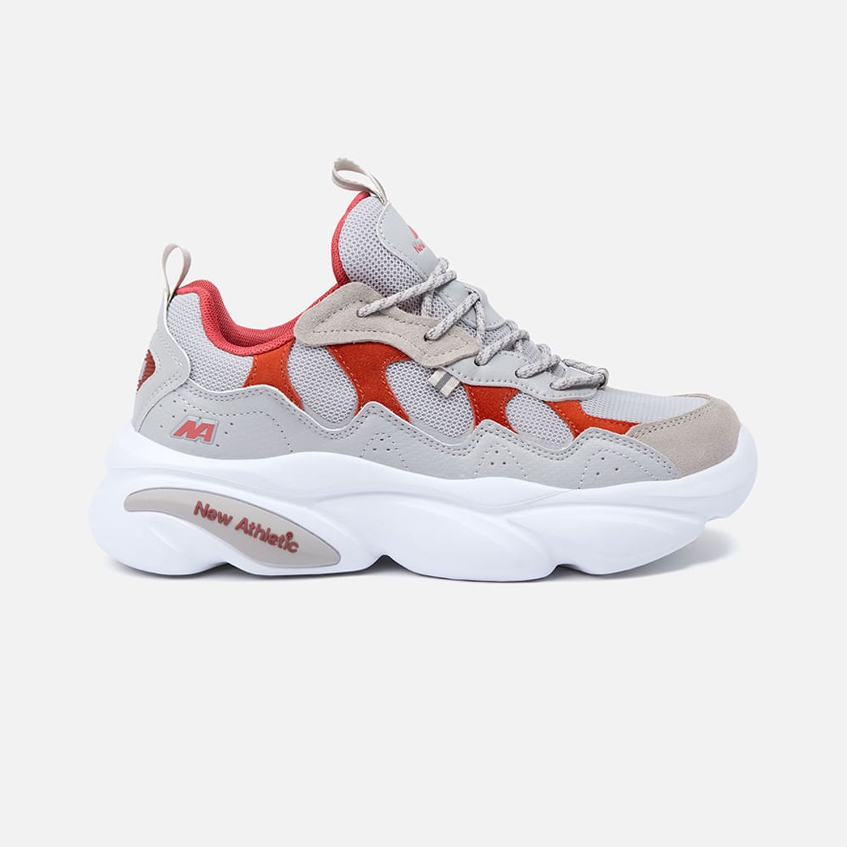 NEW ATHLETIC - Zapatillas New Athletic Lifestyle Flats133 Gris Mujer