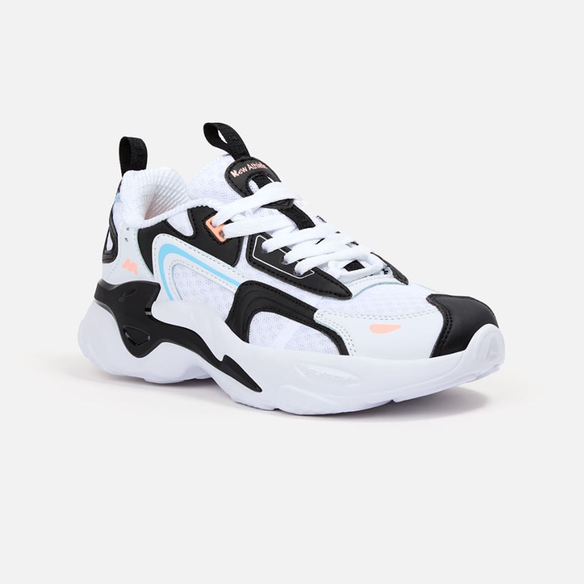 NEW ATHLETIC - Zapatillas New Athletic Lifestyle Flygok72 Blanco Con Negro Mujer