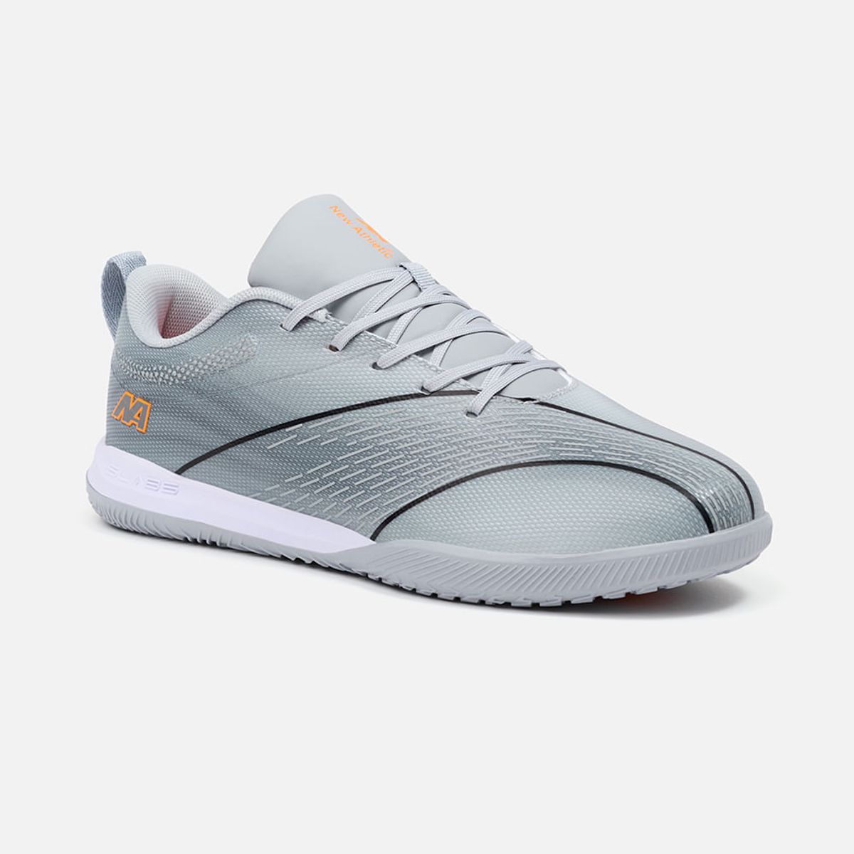NEW ATHLETIC - Zapatillas New Athletic Football Slabs57 Gris Claro Con Naranja Hombre