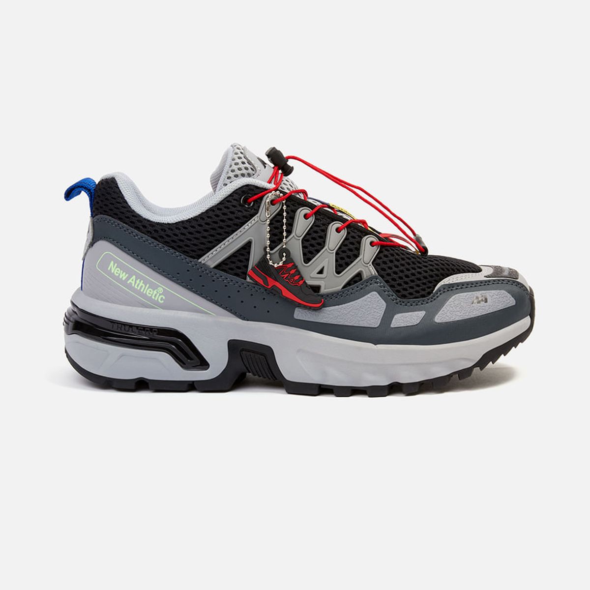 NEW ATHLETIC - Zapatillas New Athletic Outdoor Trocerr25 Gris Con Negro Mujer