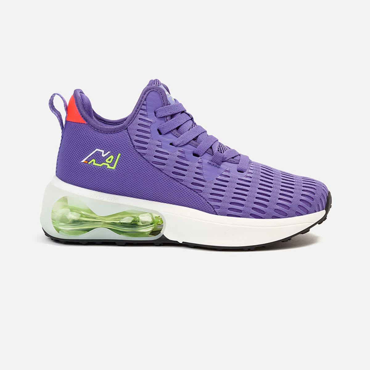 NEW ATHLETIC - Zapatillas New Athletic Lifestyle Wind52 Morado Con Verde Mujer