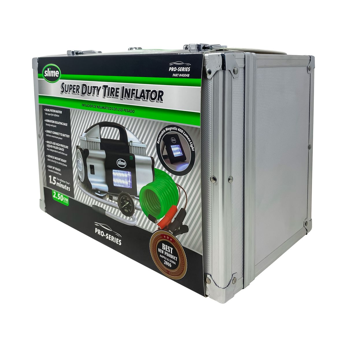 SLIME - Compresora de aire Super Duty Pro-Series 12V