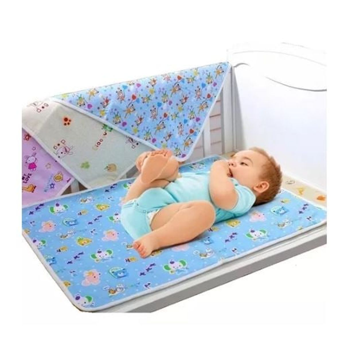 GENERICO - Kit Cambiador de pañal portátil de bebe Impermeable- lavable