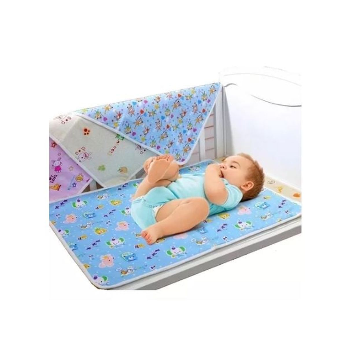 GENERICO - Kit Cambiador de pañal portátil de bebe Impermeable- lavable