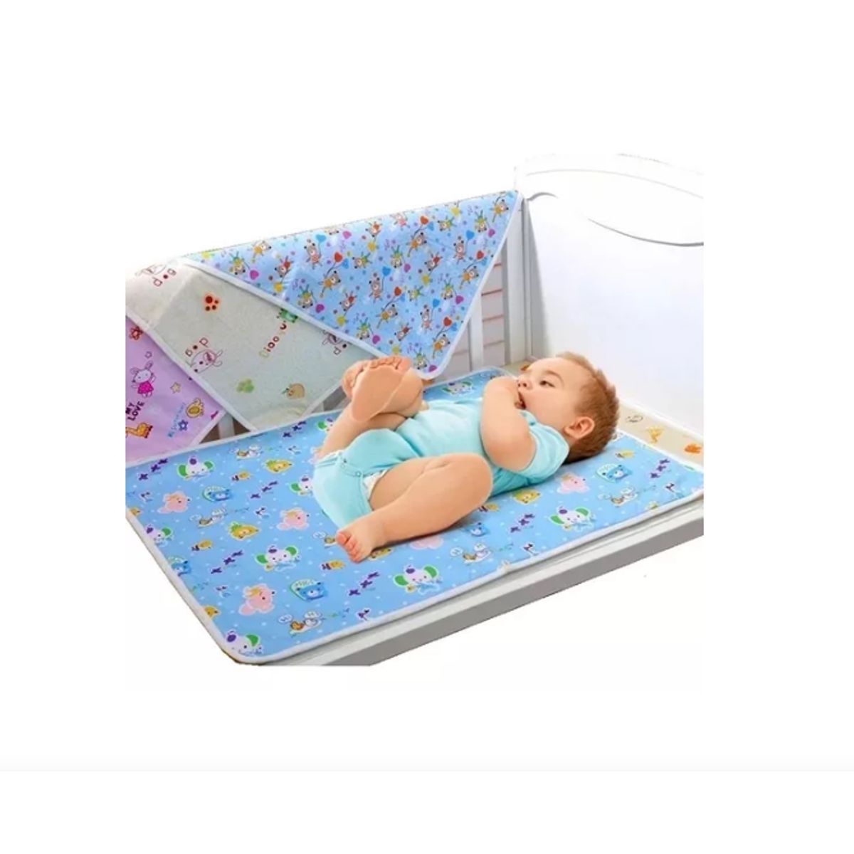 GENERICO - Kit Cambiador de pañal portátil de bebe Impermeable- lavable