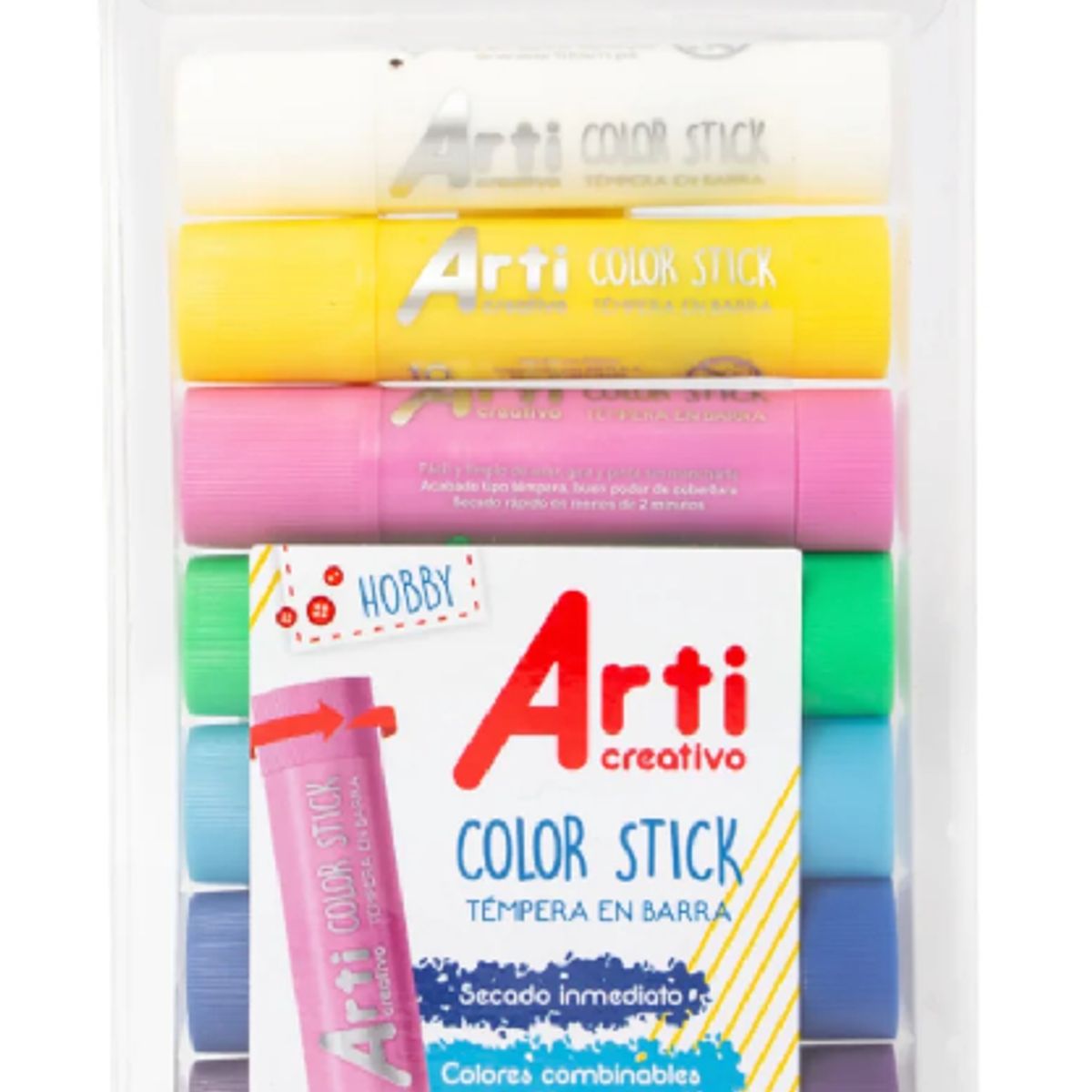 GENERICO - Temperas en Barra - Colores Fancy