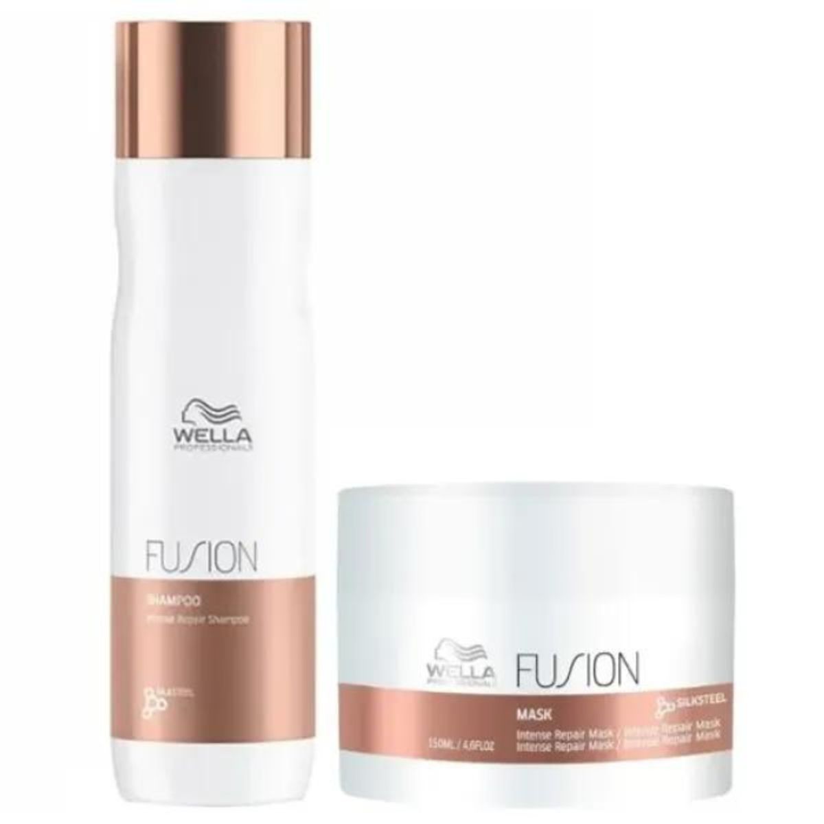 WELLA - WELLA FUSION – Dúo Shampoo 250 ml + Mask 150 ml