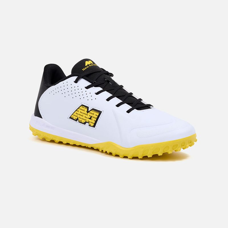 NEW ATHLETIC - Zapatillas New Athletic Football Agifug78 Blanco Con Amarillo Juvenil