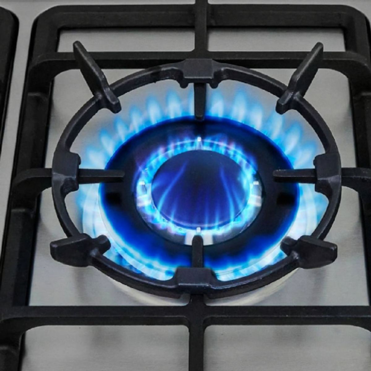 SOLE - Encimera Acero Inoxidable Sole A Gas 86cm