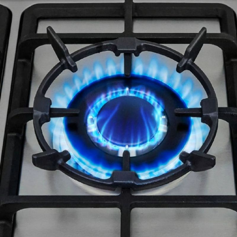 SOLE - Encimera Acero Inoxidable Sole A Gas 86cm