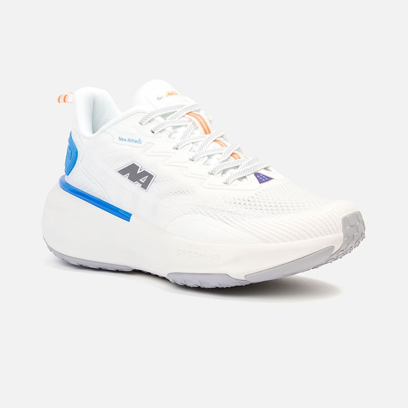 NEW ATHLETIC - Zapatillas New Athletic Running Spoom94 Blanco Con Turquesa Hombre