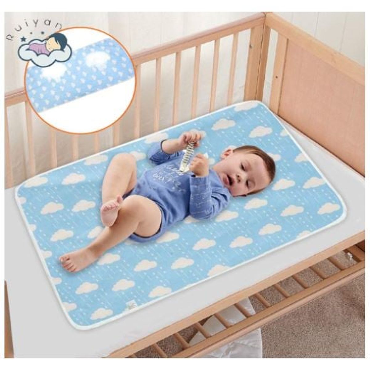 GENERICO - Cambiador impermeable para bebés