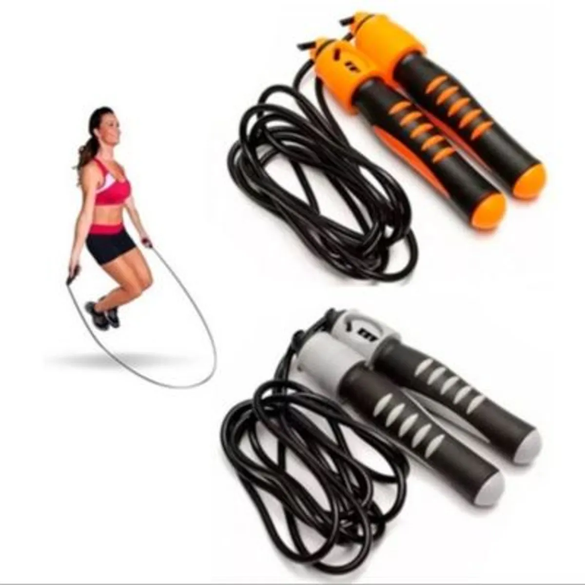 GENERICO - Cuerda de Saltar con Contador para Adultos de Entrenamiento