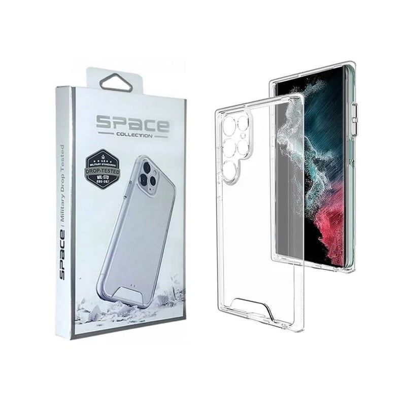 GENERICO - CASE SPACE PARA SAMSUNG GALAXY S23 ULTRA-TRANSPARENTE