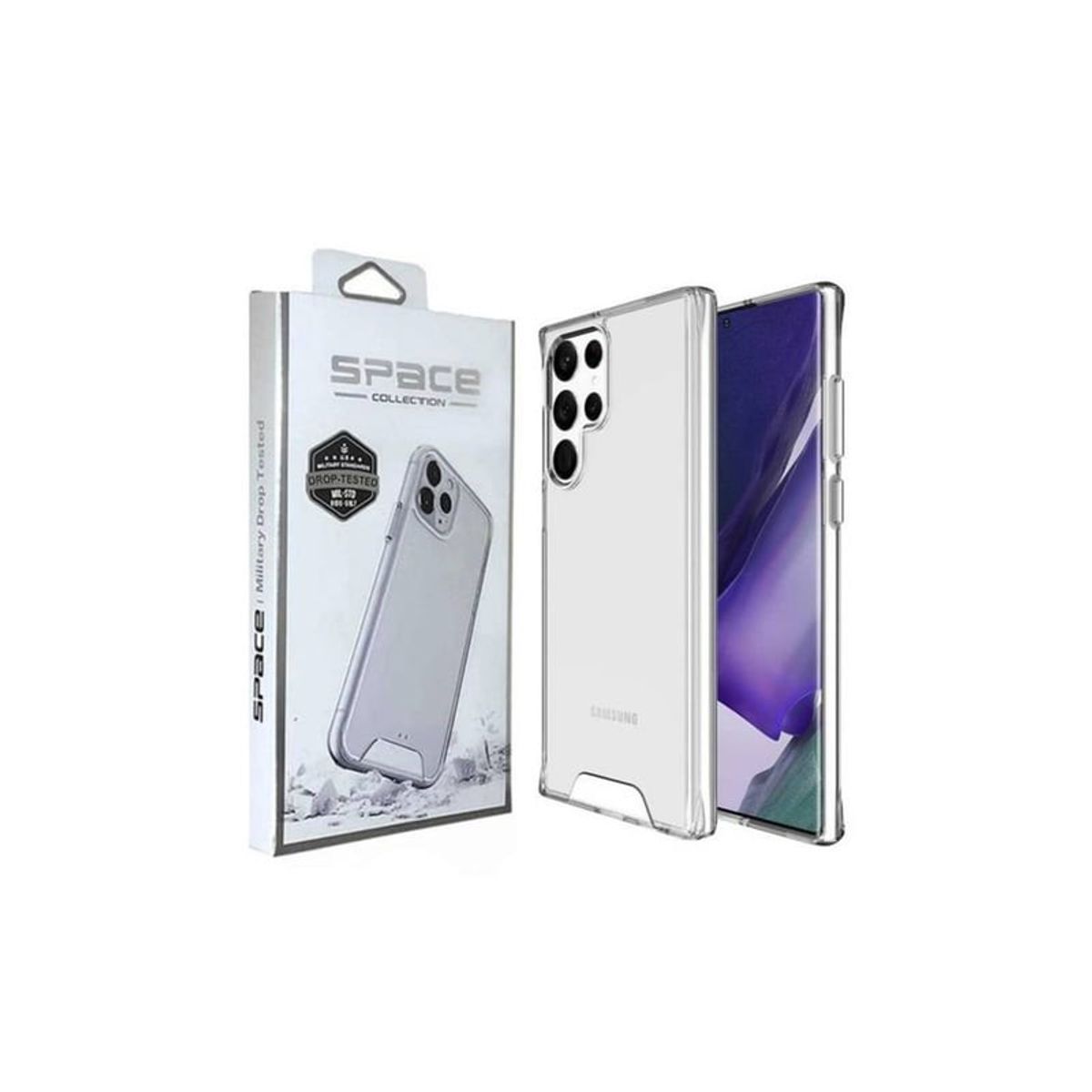 GENERICO - CASE SPACE PARA SAMSUNG GALAXY S24 ULTRA-TRANSPARENTE